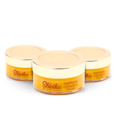 Shivika Premium Chandan Tilak 70 Gms (Pack of 3)
