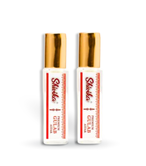Shivika Premium Gulab Attar 8ml (Pack of 2)