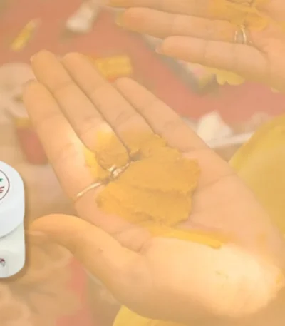 natural chandan tilak for daily puja and rituals