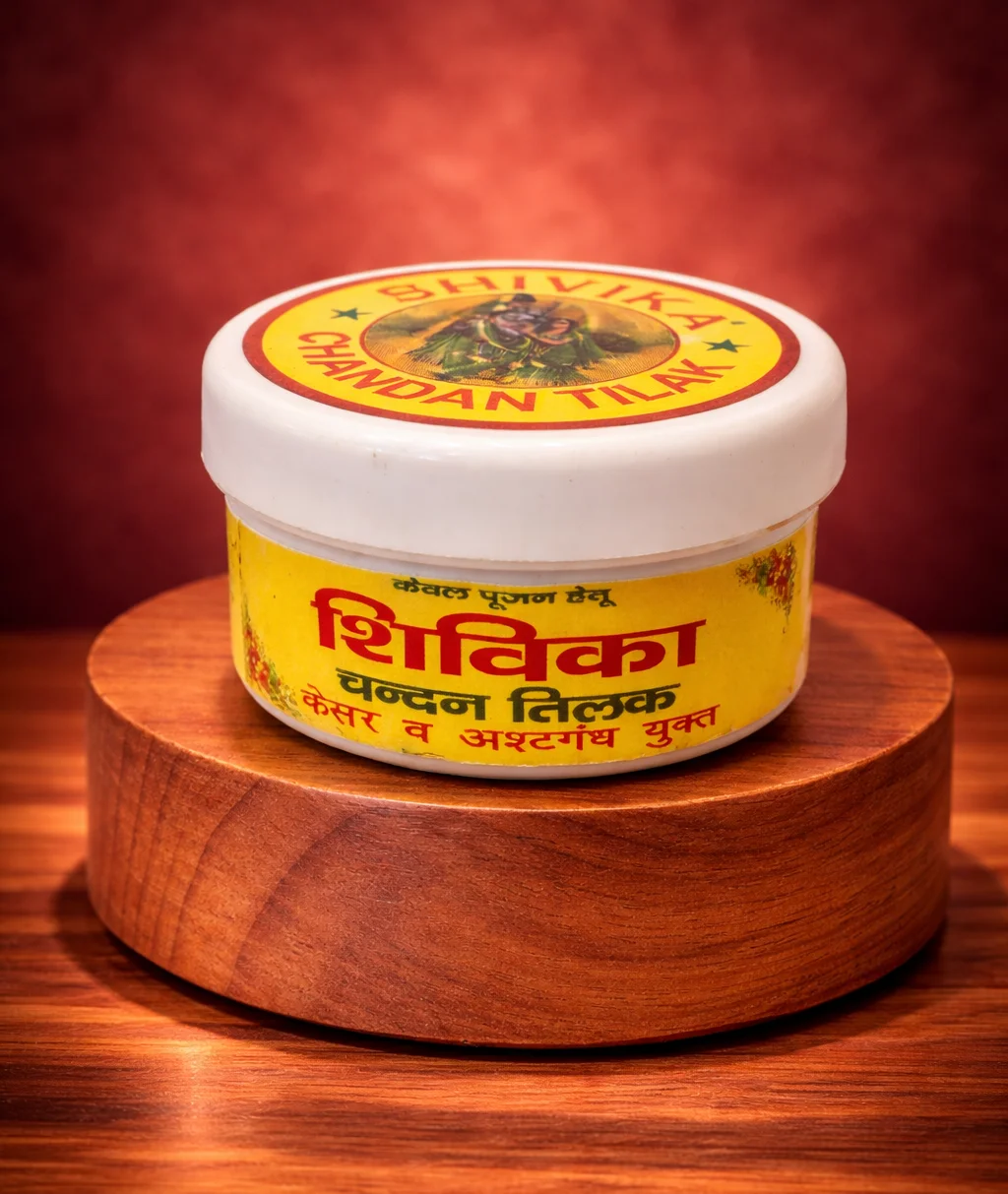 Shivika Chandan Tilak Keshar & Ashtagandh Yukt 70g